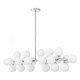 Люстра на штанге LUMINA DECO LDP 6033-24 CHR MARSIADA