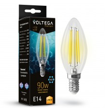 Лампа светодиодная Voltega 7218 Candle 9W Graphene