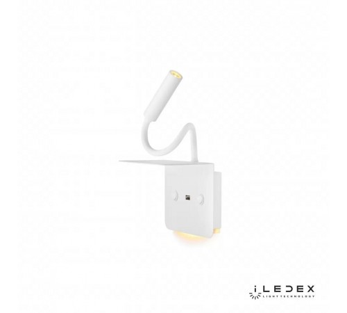 Бра с полкой iLedex 7031C WH Support