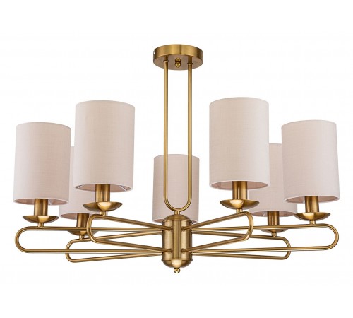 Люстра на штанге Escada 10166/7PL Brass Eclipse Люстра на штанге Escada 10166/7PL Brass Eclipse