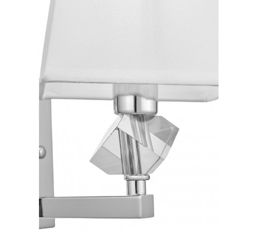 Бра LUMINA DECO LDW 1249-1 CHR+WT Montero Бра LUMINA DECO LDW 1249-1 CHR+WT Montero