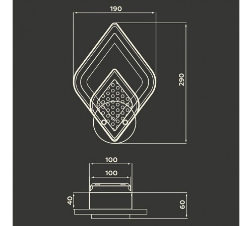 Бра Ambrella Light FA4289 FA Бра Ambrella Light FA4289 FA