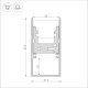 Профиль-держатель накладной Arlight 039471 FLOOR