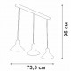Подвесной светильник Vitaluce V3788-1/3S V3788