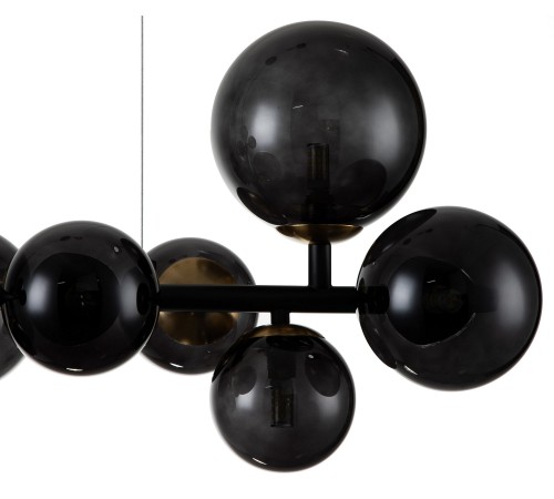 Подвесная люстра Indigo 11018/10P Black Molecola Подвесная люстра Indigo 11018/10P Black Molecola
