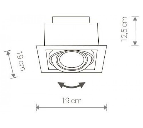 Встраиваемый светильник Nowodvorski 9573 Downlight Встраиваемый светильник Nowodvorski 9573 Downlight