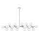 Люстра на штанге LUMINA DECO LDP 6033-24 CHR MARSIADA