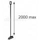 Подвес для трека Italline WSO 37C chrome WSO