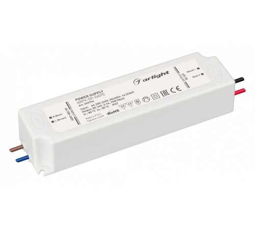 Блок питания с проводом Arlight 045754 ARPV Блок питания с проводом Arlight 045754 ARPV