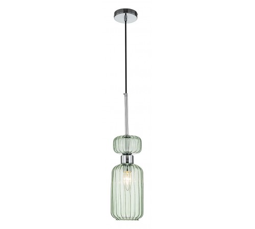 Подвесной светильник Escada 1141/1S Chrome/Green Gloss Подвесной светильник Escada 1141/1S Chrome/Green Gloss