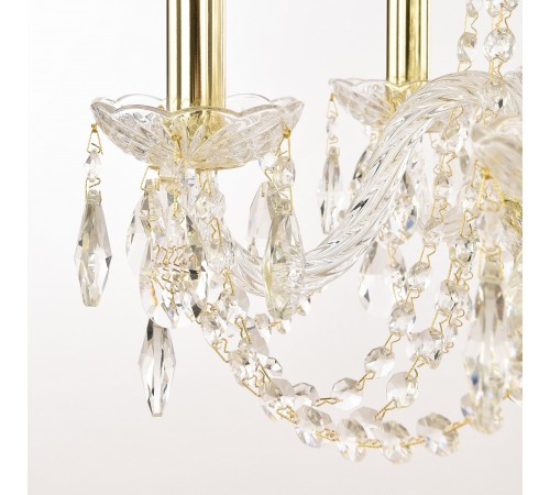 Подвесная люстра Bohemia Ivele Crystal 1402/5/141/G 1402 Подвесная люстра Bohemia Ivele Crystal 1402/5/141/G 1402