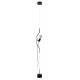 Светильник на растяжке Loft it 10346/1 Black Parentesi