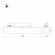Светильник на штанге Arlight 033697(1) FLAT