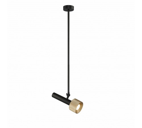Светильник на штанге iLedex 2361-1 BK+BR Delta Светильник на штанге iLedex 2361-1 BK+BR Delta