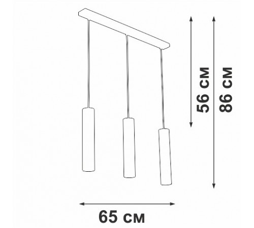 Подвесной светильник Vitaluce V4640-1/3S V4640 Подвесной светильник Vitaluce V4640-1/3S V4640
