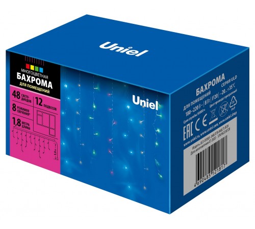 Бахрома световая ULD-B1805 UL-00005273 Бахрома световая ULD-B1805 UL-00005273