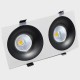Рамка на 2 светильника Italline IT06-6016 white FR2 IT06-6016