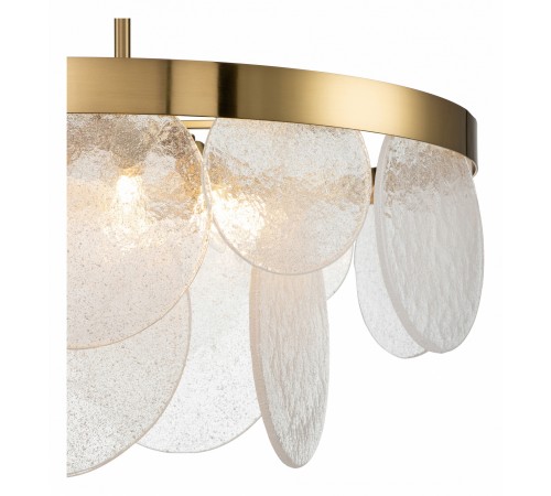 Светильник на штанге Indigo 12018/8R Brass Bianco Светильник на штанге Indigo 12018/8R Brass Bianco