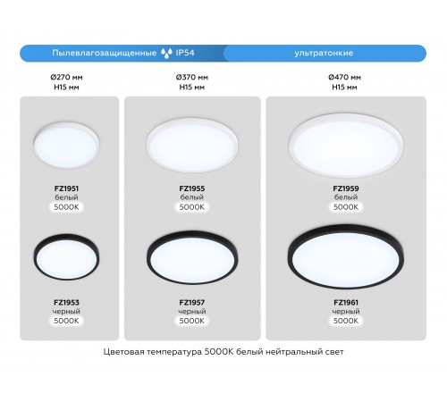 Накладной светильник Ambrella Light FZ1957 FZ Накладной светильник Ambrella Light FZ1957 FZ
