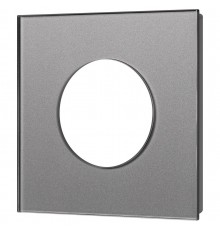 Рамка на 1 пост Arlight 43834 GLARE