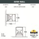 Накладной светильник Fumagalli DS1.560.000.LXD1L Ester