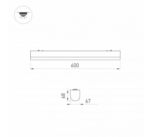 Накладной светильник Arlight 030989 LARGO Накладной светильник Arlight 030989 LARGO