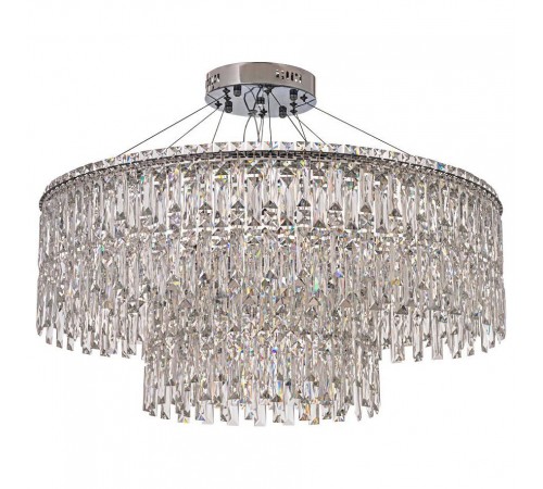 Подвесная люстра Arti Lampadari Ovindoli L 1.5.80+40.100 N Ovindoli Nickel Подвесная люстра Arti Lampadari Ovindoli L 1.5.80+40.100 N Ovindoli Nickel