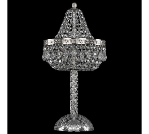 Настольная лампа декоративная Bohemia Ivele Crystal 19011L4/H/25IV Ni 1901 Настольная лампа декоративная Bohemia Ivele Crystal 19011L4/H/25IV Ni 1901