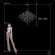 Подвесная люстра Loft it 10259/1000 Silver Asfour Mira