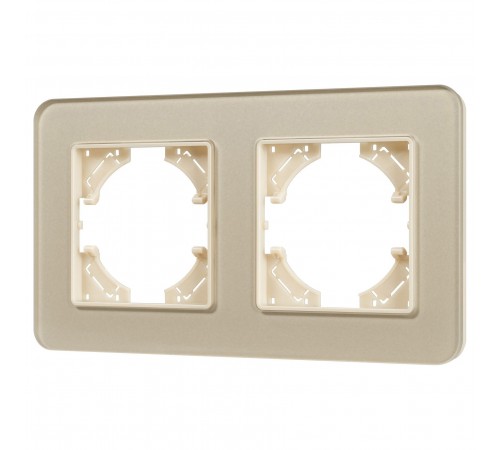 Рамка на 2 поста Arlight 49711 OMALI Рамка на 2 поста Arlight 49711 OMALI