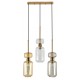 Подвесной светильник Escada 1141/3S BG/CL/AM GLOSS