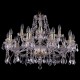 Подвесная люстра Bohemia Ivele Crystal 1413/10+5/300/G/Leafs 1413