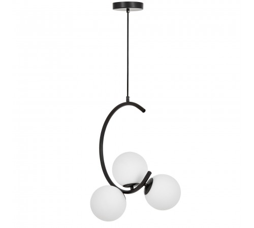 Подвесная люстра LUMINA DECO LDP 7031-3 BK BONIO Подвесная люстра LUMINA DECO LDP 7031-3 BK BONIO