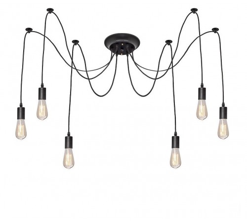 Подвесная люстра Loft it LOFT1162/6 Spider Подвесная люстра Loft it LOFT1162/6 Spider