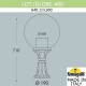 Наземный низкий светильник Fumagalli G40.113.000.AYE27 Globe 400