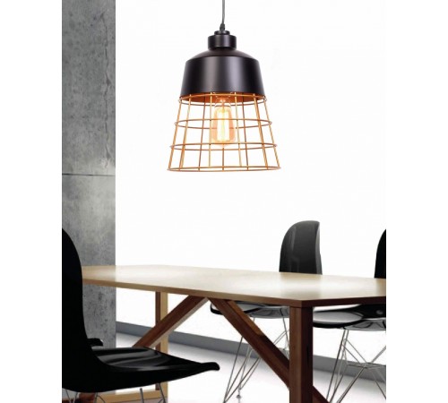Подвесной светильник LUMINA DECO LDP 7933 BK Bagsy Подвесной светильник LUMINA DECO LDP 7933 BK Bagsy