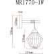 Бра MyFar MR1770-1W Bella