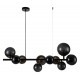 Подвесная люстра Indigo 11018/10P Black Molecola