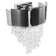 Накладной светильник LUMINA DECO LDW 7045-2 BK+CHR MOLINA