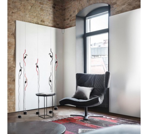 Светильник на растяжке Loft it 10346/1 Black Parentesi