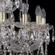 Подвесная люстра Bohemia Ivele Crystal 1413/20+10+5/400/h-158/3d/G 1413
