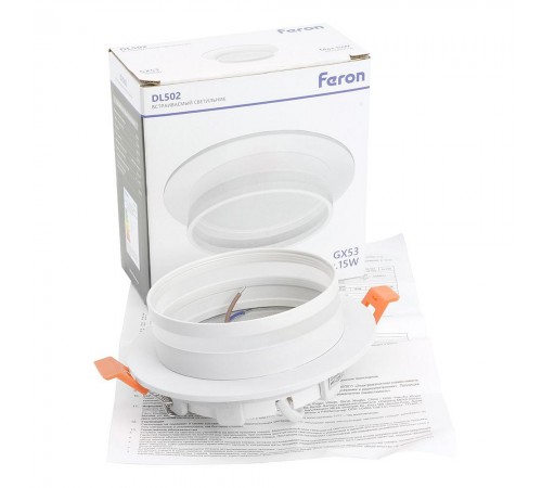 Встраиваемый светильник Feron 51089 DL502 Встраиваемый светильник Feron 51089 DL502