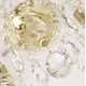 Подвесная люстра Bohemia Ivele Crystal 1402/5/141/G 1402