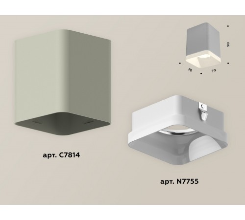 Накладной светильник Ambrella Light XS7814010 XS Накладной светильник Ambrella Light XS7814010 XS