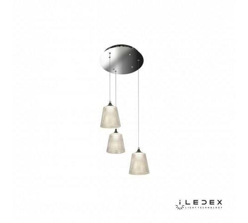 Подвесной светильник iLedex WD8007-3 CR Flora