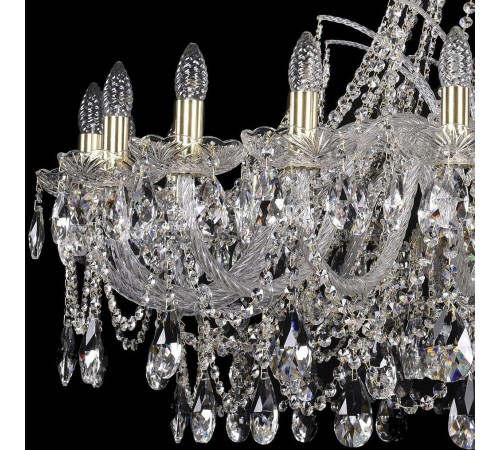Подвесная люстра Bohemia Ivele Crystal 1411/20/400/G 1411
