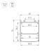 Профиль накладной Arlight 046401 SL-LINE