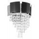 Накладной светильник LUMINA DECO LDW 7045-2 BK+CHR MOLINA