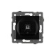 Розетка Ethernet RJ-45 и со шторками, без рамки Arlight 49847 SCT