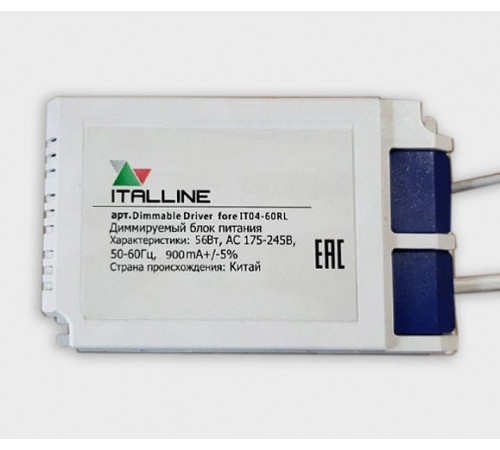 Блок питания Italline Dim driver for IT04-60RL IT04-60RL Блок питания Italline Dim driver for IT04-60RL IT04-60RL